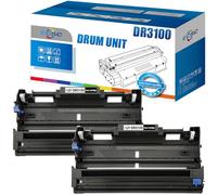 ECSC Compatible Drum Unit Replacement for Brother Printer HL5240 HL5250 HL5250DN HL5270DN HL5270 DR3100 HL5280 HL5280DW DCP 8060 P8065DN MFC 8460 8460N 65560DN 65570DW DR3100 (2-Pack)