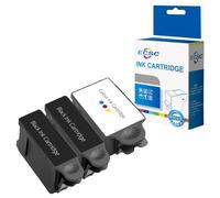 ECSC Compatible Ink Cartridge ABK10 & ACLR10 For Printer, Compatible With Advent A10 AW10 AWP10 Wireless (Black, Tricolor, 3-Pack)