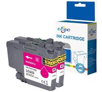 ECSC Compatible Ink Cartridge LC424 For Printer, Compatible with Brother DCP-J1200W DCP-J1200WE Magenta (2 Pack)