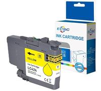 ECSC Compatible Ink Cartridge LC424 For Printer, Compatible with Brother DCP-J1200W DCP-J1200WE Yellow (1 Pack)
