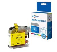 ECSC Compatible Ink Cartridge Replacement for Brother DCP-J4120DW J562DW MFC-J4420DW J4620DW J4625DW J480DW J5320DW J5620DW J5625DW J5720DW J680DW J880DW LC223Y (Yellow, 1-Pack)
