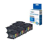 ECSC Compatible Ink Cartridge Replacement for Brother MFC-J5910DW MFC-J6510DW MFC-J6710D MFC-J6710DW MFC-J6910DW LC1280XL (BK/C/M/Y, 20-Pack)