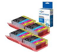 ECSC Compatible Ink Cartridge Replacement for Canon Pixma iP7200 iP7250 iP8700 iP8750 iX6850 MG5450 MG5450S MG5550 MG5600 MG5650 MG6350 MG6450 MG6600 MG6650 MG7150 MG7500 MG7550 MX725 MX920 (20-Pack)