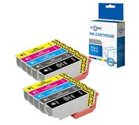 ECSC Compatible Ink Cartridge Replacement for Epson XP-530 XP-540 XP-630 XP-635 XP-640 XP-645 XP-830 XP-900-33XL (Black/Photo-Black/Cyan/Magenta/Yellow, 10-Pack)