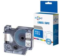ECSC Compatible Label Tape Replacement for Dymo LabelManager 100 LabelManager 120P LabelManager 150 LabelManager 160 LabelManager 200 LabelManager 210D LabelManager 220P (White, 1-Pack)