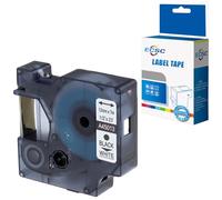 ECSC Compatible Label Tape Replacement for Dymo LabelManager 120P LabelManager 150 LabelManager 160 LabelManager 210D LabelManager 220P LabelManager 260P LabelManager 280 (White, 1-Pack)