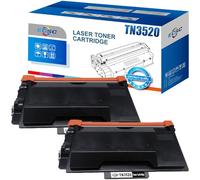 ECSC Compatible TN3520 Toner Cartridge Replacement With Brother HL-L6400 HL-L6400DW HL-L6400DWT HL-L6450DW MFC-L6900DW MFC-L6900DWT MFC-L6950DW (2 - Black)