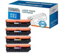 ECSC Compatible Toner Cartridge CE740A / CE741A / CE742A / CE743A Replacement for HP Colour LaserJet CP5220 CP5225 CP5225dn CP5225n, HP LaserJet Pro CP5225(B,C,Y,M, 4-Pack)