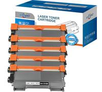 ECSC Compatible Toner Cartridge Replacement for Brother DCP-7055 DCP-7055W HL-2130 HL-2132 HL-2135W TN2010 (Black, 5-Pack)