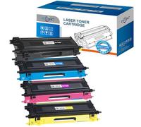 ECSC Compatible Toner Cartridge Replacement for Brother DCP-9040CN DCP-9042CDN DCP-9045CDN HL-4040CN HL-4050CDN HL-4070CDW MFC-9440CN MFC-9450CDN MFC-9840 TN-135 (Black/Cyan/Magenta/Yellow, 4-Pack)
