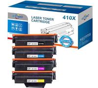 ECSC Compatible Toner Cartridge Replacement for HP Colour LaserJet MFP M477fdw Pro M452dn M452nw Pro MFP M377dw M477fdn M477fnw CF410X CF411X CF412X CF413X (Black/Cyan/Yellow/Magenta, 4-Pack)