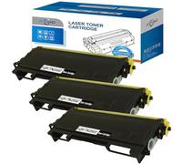 ECSC Compatible Toner Cartridge TN2000 Replacement for Brother DCP-7010 DCP-7025 Brother Fax-2820 Fax-2820ML Fax-2820P Brother HL-2040 HL-2040N Brother HL-2035 HL-2035R Printers (Black, 3-Pack)