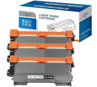 ECSC Compatible Toner Cartridge TN2010 Replacement For Brother DCP-7055 DCP-7055W HL-2130 HL-2132 HL-2135W Black (3 Pack)