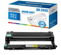 ECSC Drum Unit DR-241CL For Printer, Compatible With Brother DCP-9015CDW DCP-9017CDW DCP-9020CDW DCP-9022CDW HL-3140CW HL-3142CW (Yellow, 1-Pack)