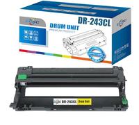 ECSC Drum Unit DR-243CL For Printer, Compatible With Brother DCP-L3500, DCP-L3510CDW DCP-L3550CDW, HL-L3200 HL-L3210CW HL-L3230CDW (Yellow, 1-Pack)