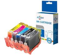 ECSC Ink Cartridge 364XL For Printer, Compatible with HP Photosmart B8550 B8553 C5380 C5383 C5390 C6300 C6380 CN245b e-All-In-One D5460 D5463 D5468 D7560 Black Photoblack Cyan Magenta Yellow (5-Pack)