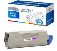 ECSC Toner Cartridge 43866106 For Printer, Compatible With Oki C710 C710cdtn C710dn C710dtn C710n C711 C711cdtn (Magenta, 1-Pack)