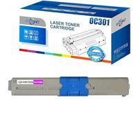 ECSC Toner Cartridge 44973534 For Printer, Compatible With Oki C301 C301DN C321 C321DN MC332DN MC340 (Magenta, 1-Pack)