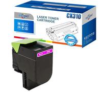 ECSC Toner Cartridge 802M For Printer, Compatible With Lexmark CX310dn CX310dnw CX310n CX410de CX410dte CX410e (Magenta, 1-Pack)