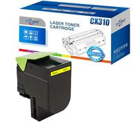 ECSC Toner Cartridge 802Y For Printer, Compatible With Lexmark CX310dn CX310dnw CX310n CX410de CX410dte CX410e (Yellow, 1-Pack)