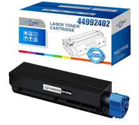 ECSC Toner Cartridge B401 / 44992402 For Printer, Compatible With Oki B401D B401DN MB441 MB450 Series MB451 MB451dn MB451dnw MB451w (Black, 1-Pack)