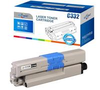 ECSC Toner Cartridge C332B / 46508712 For Printer, Compatible With OKI C332dn C332dnw MC363 MC363dn MC363dnw (Black, 1-Pack)