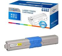 ECSC Toner Cartridge C332Y / 46508709 For Printer, Compatible With OKI C332dn C332dnw MC363 MC363dn MC363dnw (Yellow, 1-Pack)