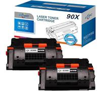 ECSC Toner Cartridge CE390X / 90X For Printer, Compatible With HP LaserJet Enterprise 600 M602dn M602n M602x M603dn M603n M603xh (Black, 2-Pack)