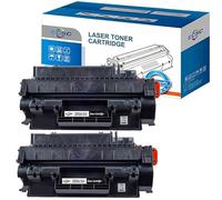 ECSC Toner Cartridge CE505A / 05A For Printer, Compatible With HP LaserJet P2030 P2035 P2035n P2055 P2055d P2055dn P2055x Printers Black(2-Pack)
