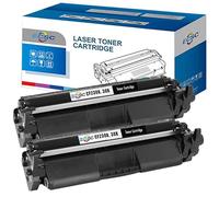 ECSC Toner Cartridge CF230X 30X For Printer, Compatible With HP LaserJet Pro M203 M203 Series M203dn M203dw M220 Series MFP M227 Series MFP M227fdn MFP M227fdw MFP M227sdn Black (2-PacK)