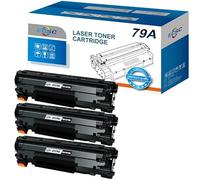 ECSC Toner Cartridge CF279A / 79A For Printer, Compatible With HP LaserJet Pro M12 M12a M12w MFP M26a MFP M26nw (Black, 3-Pack)