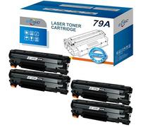 ECSC Toner Cartridge CF279A / 79A For Printer, Compatible With HP LaserJet Pro M12 M12a M12w MFP M26a MFP M26nw (Black, 4-Pack)