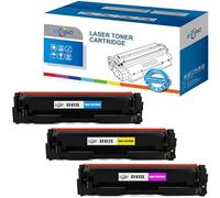 ECSC Toner Cartridge CF411X,CF412X,CF413X For Printer, Compatible With HP Colour LaserJet Pro M452dn M452dw M452nw MFP M377dw MFP M477dw MFP M477fdn (C,M,Y, 3-Pack)