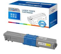 ECSC Toner Cartridge For Printer, Compatible With Oki C310dn C310n C330dn C510dn C511 C511dn C530dn C531 C531dn (Yellow, 1-Pack)