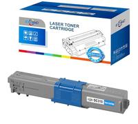 ECSC Toner Cartridge For Printer, Compatible With Oki C310dn C310n C330dn C510dn C511 C511dn C530dn C531 C531dn (Cyan, 1-Pack)