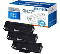 ECSC Toner Cartridge MLT-D1042S For Printer, Compatible With Samsung ML-1660 ML-1665 ML-1670 ML-1675 ML-1860 ML-1865 (Black, 3-Pack)