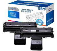 ECSC Toner Cartridge MLT-D1082S For Printer, Compatible With Samsung ML-1640 ML-2240 ML-2241 (Black, 2-Pack)