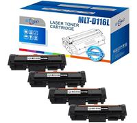 ECSC Toner Cartridge MLT-D116L For Printer, Compatible with Samsung Xpress M2625 M2625D M2675F M2675FN M2825DW (Black, 4-Pack)
