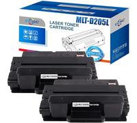 ECSC Toner Cartridge MLT-D205L For Printer, Compatible With Samsung ML-3310D ML-3310ND ML-3312ND ML-3710ND ML-3712DW (Black, 2-Pack)