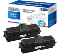 ECSC Toner Cartridge TK-160 For Printer, Compatible With Kyocera ECOSYS P2035d P2035dn FS-1120D FS-1120DN FS-1120 Series (Black, 2-Pack)