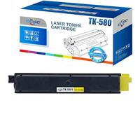 ECSC Toner Cartridge TK-580Y For Printer, Compatible With Kyocera ECOSYS P6021cdn FS-C5150DN (Yellow, 1-Pack)