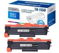 ECSC Toner Cartridge TN1150 Fits For Brother DCP-L1640W DCP-L1642W DCP-L1660W DCP-L1640WXL DCP-L1642WXL HL-L1240W HL-L1242W HL-L1242WXL (Black 2-Pack)