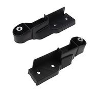 ECSiNG 1 Pair of Front Bumper Grille Holder Mounting Bracket Retainer Clip Left and Right Compatible with Audi A6 4F S6 RS6 Automotive Replacement 4F0807771 4F0807772