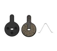 ECSiNG 1 Pair Scooter Disc Brake Pads Compatible with Kugoo G2 Pro Resin Semi-Metal Brake Pads Scooter Accessories 33.3x22.3x3.9mm Black