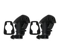 ECSiNG 1 Pair Windshield Washer Nozzle Pair 55157319AA 4806312AA Compatible with Jeep Liberty Compatible with Dodge Nitro