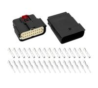 ECSiNG 1 Set 20 Pin Wire Connector Automotive Lamp Light Connector Model MX150 20pin Male Female Connector with Terminals Compatible with Molex