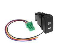ECSiNG 1 Set 5-Pin Car Rear Fog Light Switch Kit with Connector Harness Compatible with Honda Fit Compatible with Jazz