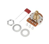 ECSiNG 1 Set Guitar No Load Potentiometer Kits 250K for Most 3/8 inch Separate Shaft Potentiometers Compatible with Fender Electric Guitar
