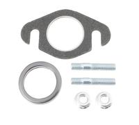 ECSiNG 1 Set Motorcycle Exhaust Stud Manifold Gasket Compatible with Yamaha 50cc 47x26mm/32x24mm