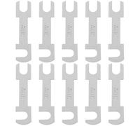 ECSiNG 10pcs 30A Motorcycle Main Fuse Blade Fuse 98200-53000 Compatible with Honda CB 650 750 900 34x8mm